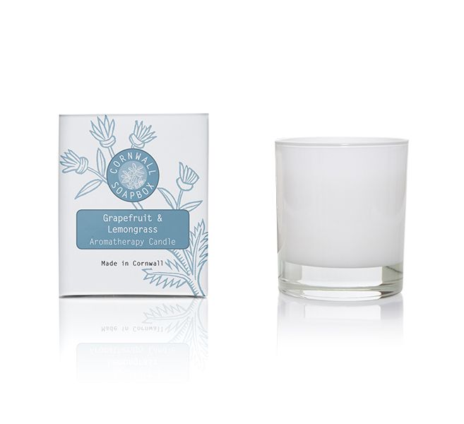 Grapefruit and Lemongrass Scented Aromatherapy Candle 9cl