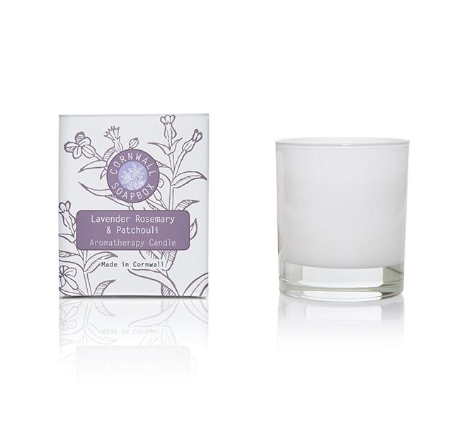 Lavender, Rosemary and Patchouli Scented Aromatherapy Candle 9cl