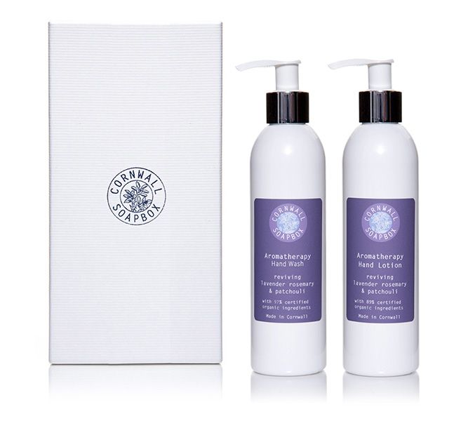 Box of Two Organic Shower Products