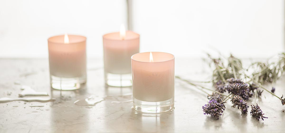 Aromatherapy Glass Candles
