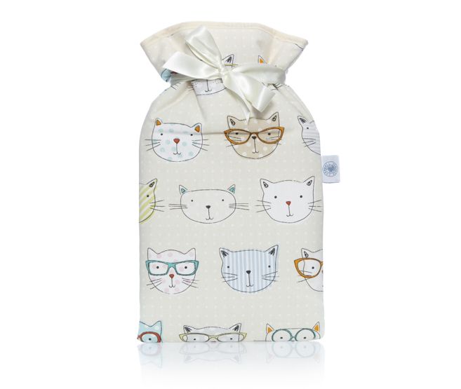 Cool Cats Large Hot Water Bottle