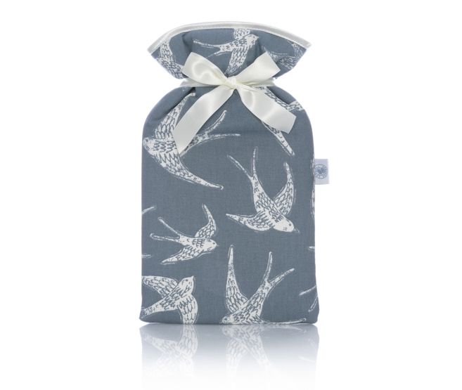 Navy Flyaway Large Hot Water Bottle