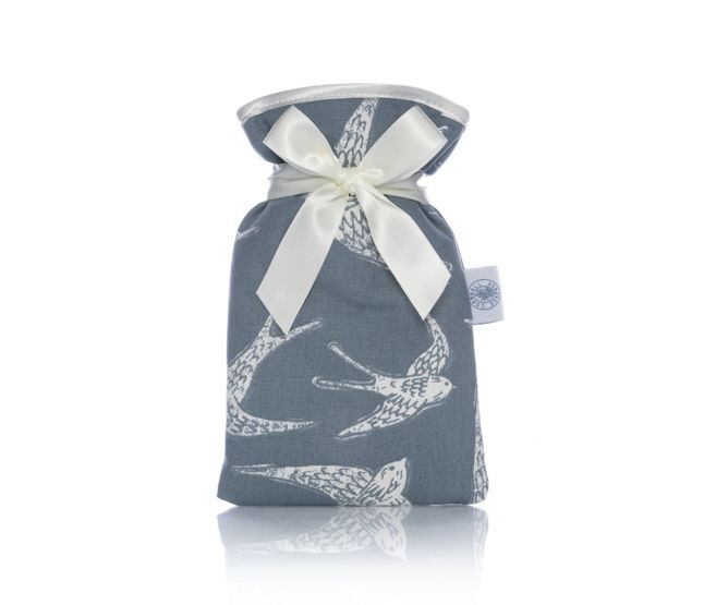 Navy Flyaway Mini Hot Water Bottle