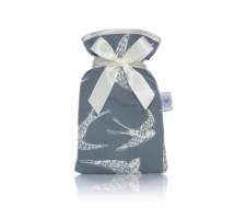 Navy Flyaway Mini Hot Water Bottle