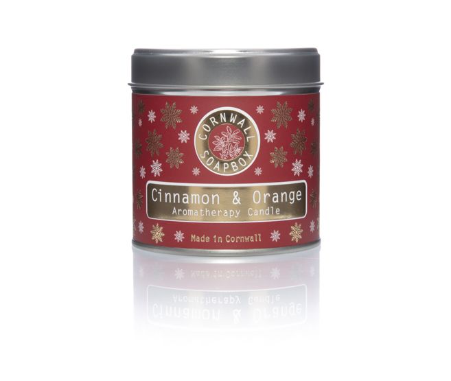 Cinnamon and Orange Christmas Aromatherapy Candle