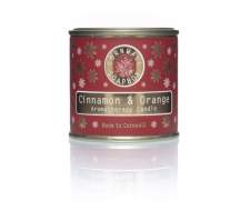 Small Christmas Aromatherapy Candle Cinnamon and Orange