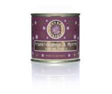 Small Christmas Scented Candle Frankincense & Myrrh