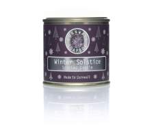 Small Winter Solstice Scented Christmas Candle