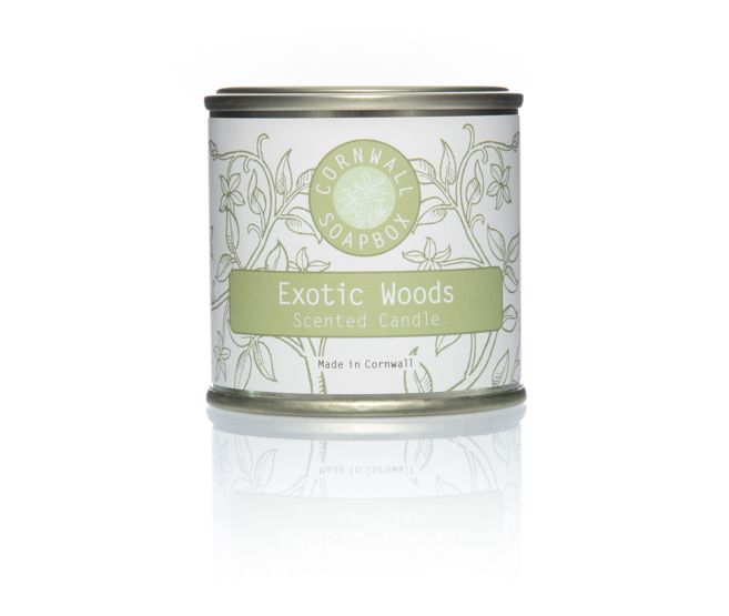 Exotic Woods Small Scented Candle