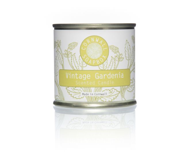 Vintage Gardenia Small Scented Candle