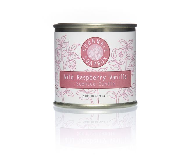 Wild Raspberry Vanilla Small Scented Candle 