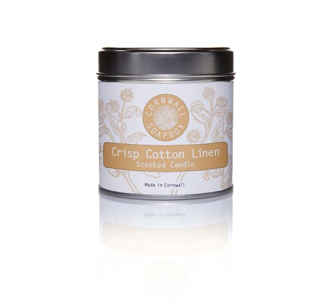 Crisp Cotton Linen Scented Candle