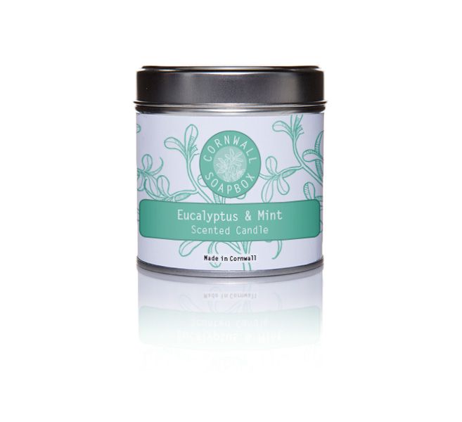 Eucalyptus and Mint Scented Candle