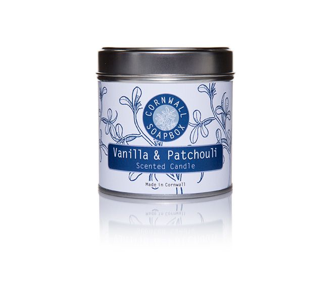 Vanilla and Patchouli Scented Candle