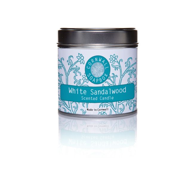 White Sandalwood Scented Candle