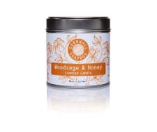 Woodsage and Honey Scented Candle