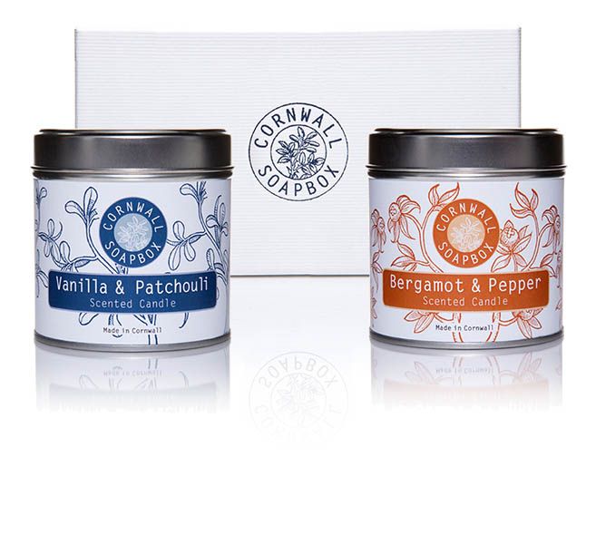 Gift Box of Two Scented Candles