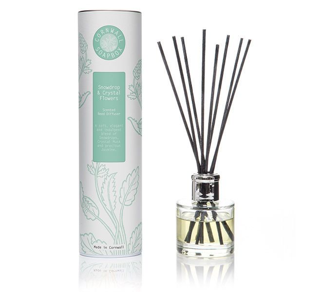 Snowdrop & Crystal Flowers Scented Reed Diffuser