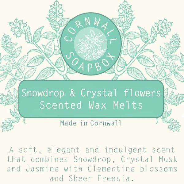 Snowdrop & Crystal Flowers Wax Melt
